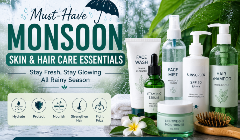 Monsoon Skin and Hair Care Essentials